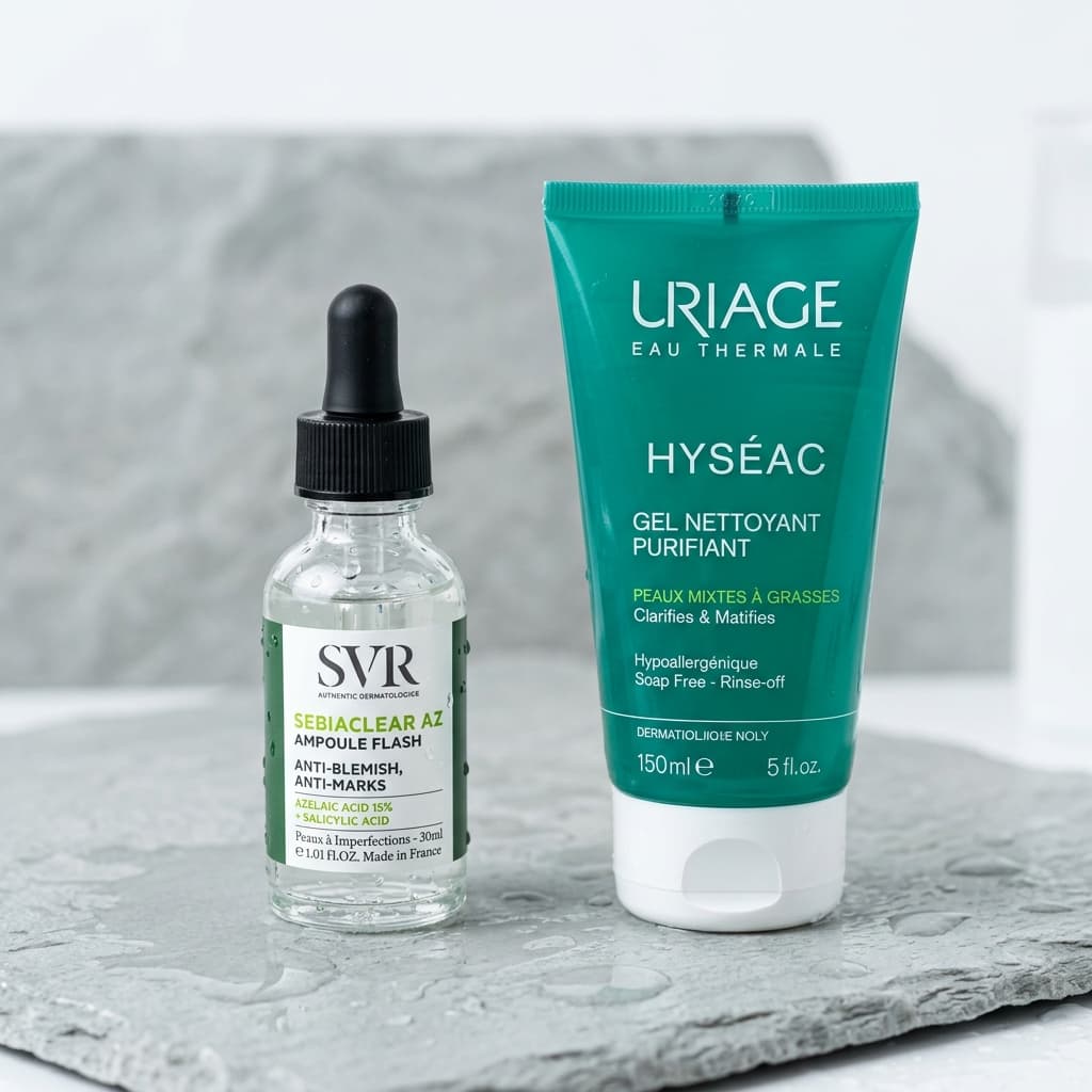 Soins anti-imperfections SVR Sebiaclear et Uriage Hyséac