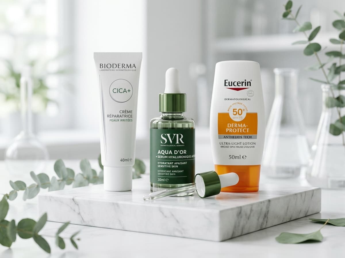 Soins dermo-cosmétiques certifiés SVR, Eucerin et Bioderma Parapharma Al Kendi