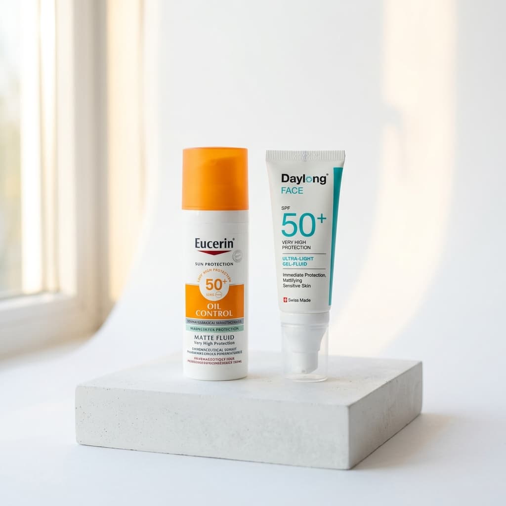 Écrans solaires Eucerin et Daylong