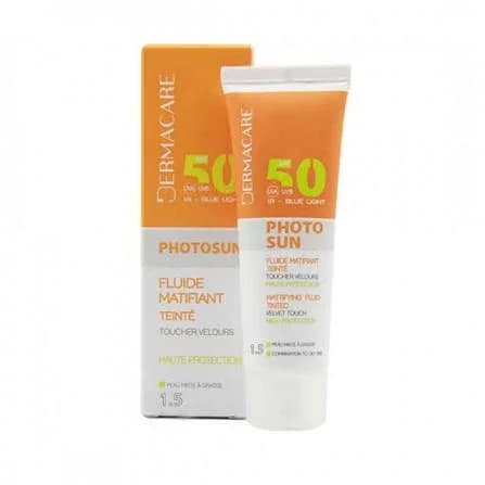 DERMACARE PHOTOSUN FLUIDE TEINTE PMG 1.5