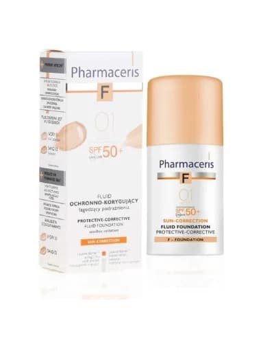 PHARMACERIS FLUID FOUNDATION SPF50 / 01