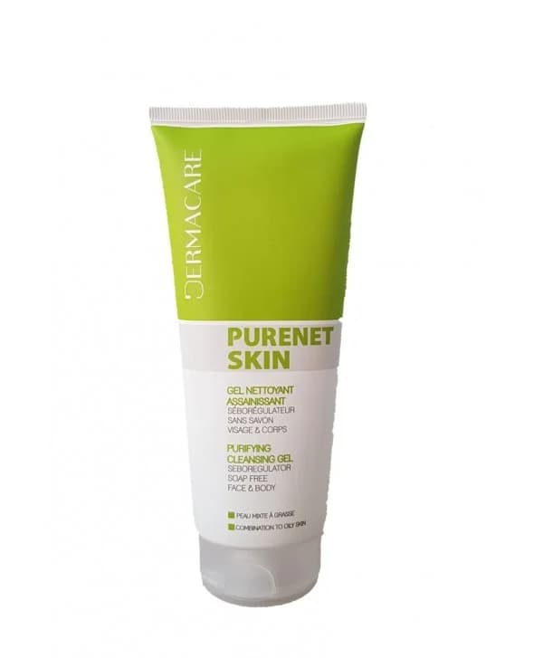DERMACARE PURENET SKIN GEL NETTOYANT 200 ML