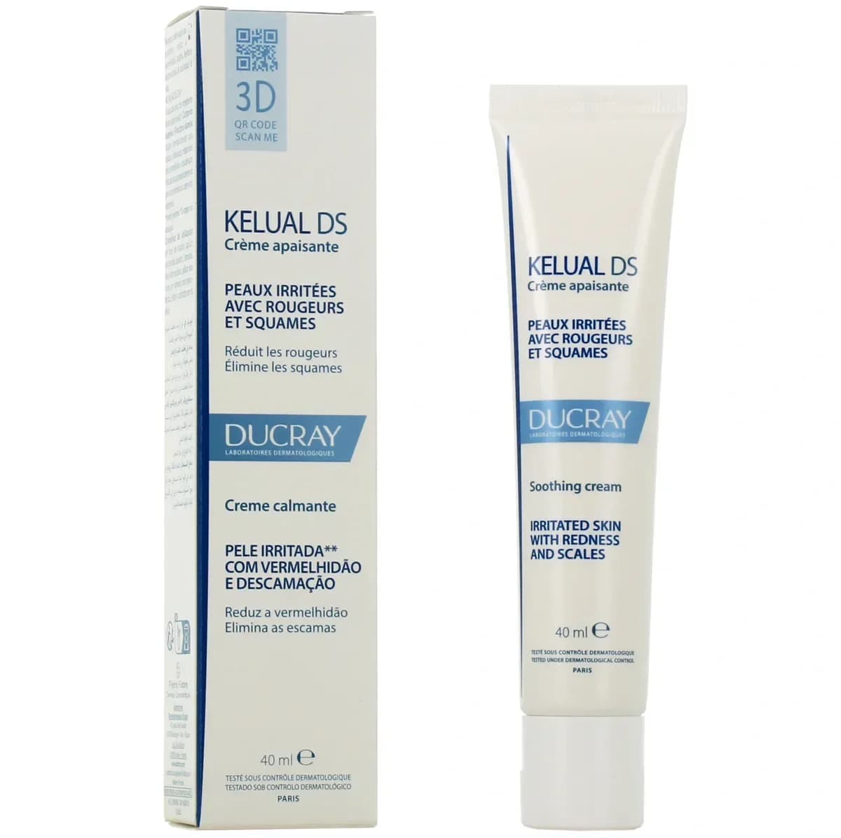 DUCRAY KELUAL DS CREME APAISANT 40ML
