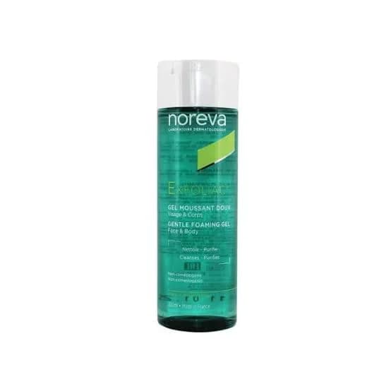 NOREVA EXFOLIAC GEL MOUSSANT DOUX 200ML